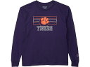 (取寄) チャンピオン カレッジ キッズ キッズ クレムソン タイガー ロング スリーブ ジャージ ティー (ビッグ キッズ) Champion College Kids kids Champion College Kids Clemson Tigers Long Sleeve Jersey Tee (Big Kids) Champion Purple
