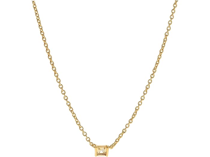 () ChEF fB[X fP[g RNV o[XXg[ lbNX Madewell women Madewell Delicate Collection Birthstone Necklace Citrine