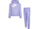 (取寄) ナイキ キッズ ガールズ クラブ フリース セット (トドラー/リトル キッズ) Nike Kids girls Nike Kids Club Fleece Set (Toddler/Little Kids) Light Thistle