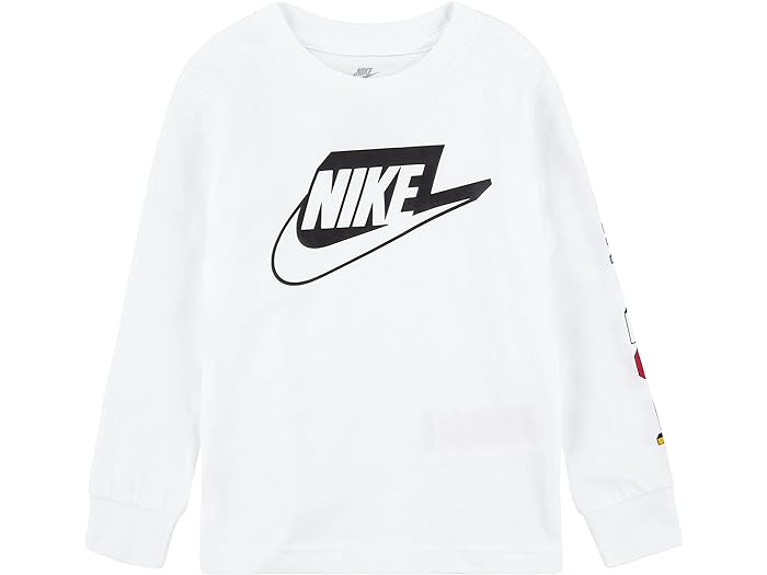 () iCL LbY {[CY t[` WXg hD Cbg Nu t[X TVc (gh[) Nike Kids boys Nike Kids Futura Just Do It Club Fleece Tee (Toddler) White