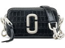 () }[NWFCRuX fB[X U NbN-G{Xh `FC XibvVbg Marc Jacobs women Marc Jacobs The Croc-Embossed Chain Snapshot Black