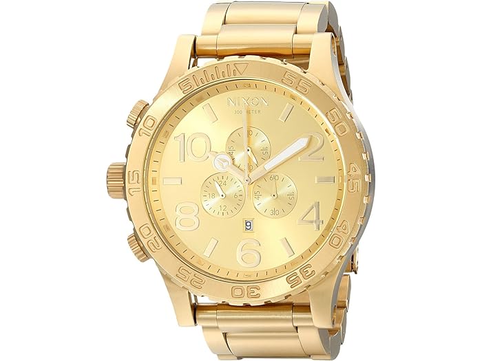 ニクソン 腕時計（メンズ） (取寄) ニクソン メンズ 51-30 クロノ Nixon men Nixon 51-30 Chrono All Gold