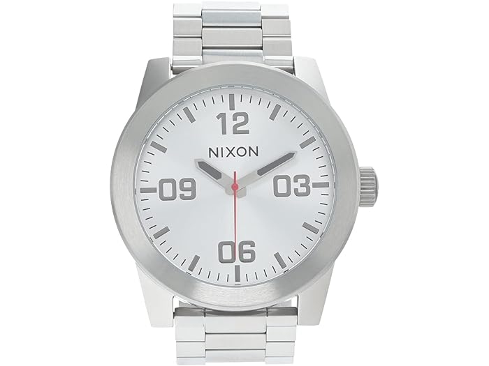 ニクソン 腕時計（メンズ） (取寄) ニクソン メンズ コープラル Ss Nixon men Nixon Corporal SS White/Silver