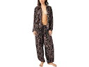 (取寄) フリーピープル レディース ステディ ラブ Pj セット Free People women Free People Steady Love PJ Set Black Combo