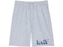 (取寄) リーバイス キッズ ボーイズ ソフト ニット ジョガー ショーツ (ビッグ キッズ) Levi's Kids boys Levi's Kids Soft Knit Jogger Shorts (Big Kids) Light Grey Heather