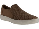 () GR[ Y \tg Zu E[u Xbv-I ECCO men ECCO Soft Seven Woven Slip-On Camel