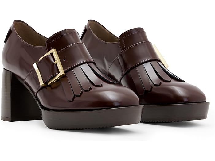 楽天ジェットラグ楽天市場店（取寄） オールセインツ レディース ジア ヒールド ローファー AllSaints women AllSaints Zia Heeled Loafer Bordeaux Red Shine