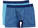 () g~[on} Y 2-pbN bV ebN {NT[ u[t Tommy Bahama men Tommy Bahama 2-Pack Mesh Tech Boxer Briefs Blue/Grd