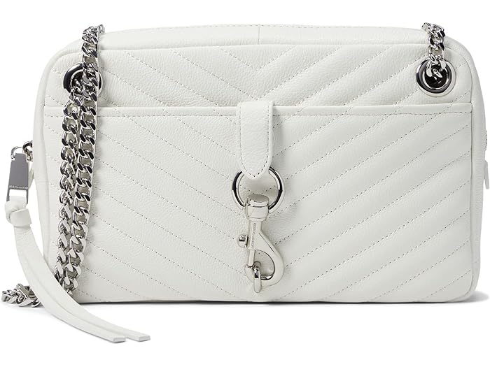 楽天ジェットラグ楽天市場店（取寄） レベッカミンコフ レディース エディ ジップ ショルダー Rebecca Minkoff women Rebecca Minkoff Edie Zip Shoulder Optic White