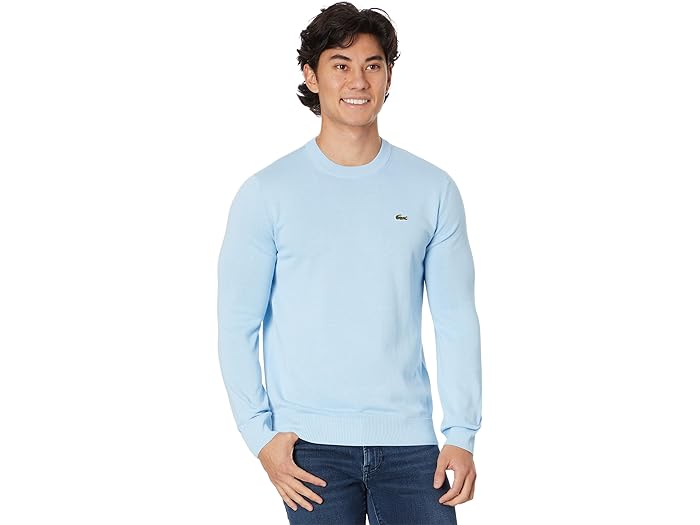 () RXe Y O X[u N[ lbN Z[^[ Lacoste men Lacoste Long Sleeve Crew Neck Sweater Overview