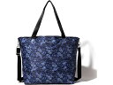 (取寄) バッガリーニ レディース ラージ キャリーオール トート Baggallini women Large Carryall Tote Indigo Petal