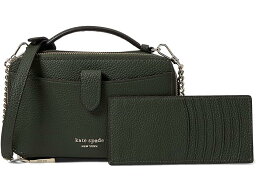 (取寄) ケイトスペード レディース ニュー コア ペブル ペブルド レザー ダブル ジップ クロスボディ Kate Spade New York women Kate Spade New York New Core Pebble Pebbled Leather Double Zip Crossbody Bonsai Tree