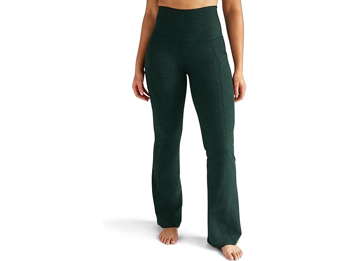 () rhK fB[X Xy[X_C o[TeBeB |Pbg u[cJbg pc Beyond Yoga women Beyond Yoga Spacedye Versatility Pocket Bootcut Pants Midnight Green Heather