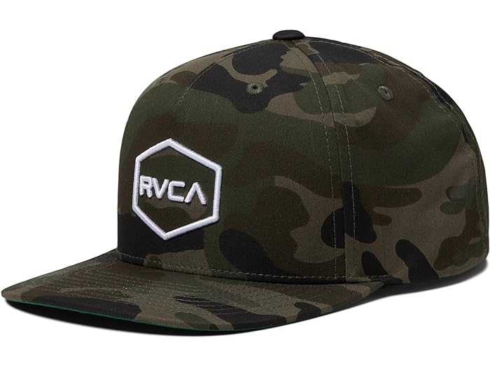 (取寄) ルーカ キッズ ボーイズ コモンウェルス スナップバック (リトル キッズ/ビッグ キッズ) RVCA Kids boys RVCA Kids Commonwealth Snapback (Little Kids/Big Kids) Camo