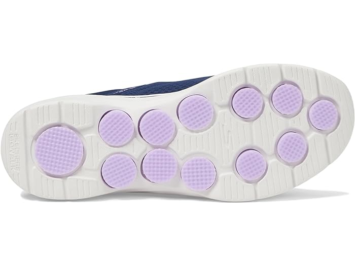 (取寄) スケッチャーズ スニーカー レディース ゴー ウォーク 7 ヴァリン ハンズフリー スリップインズ SKECHERS Performance women Go Walk 7 Valin Hands Free Slip-Ins Navy/Lavender
