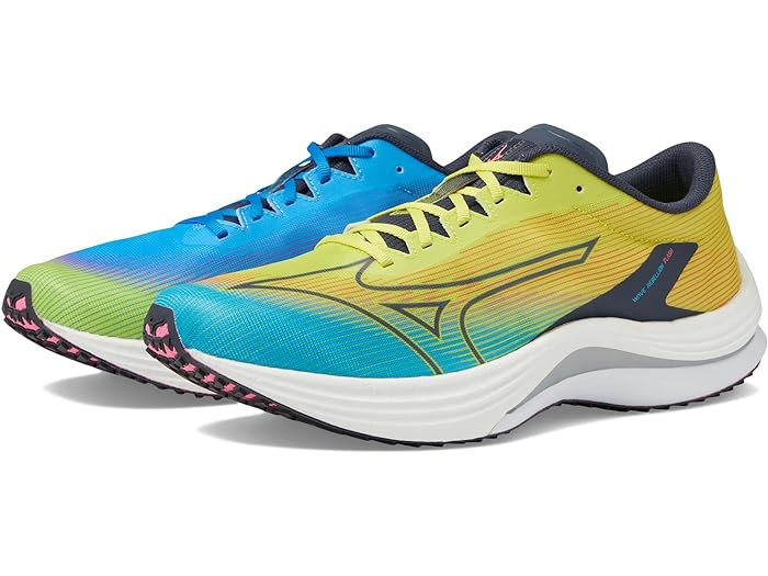 (取寄) ミズノ メンズ ウェーブ リベリオン フラッシュ Mizuno men Mizuno Wave Rebellion Flash Bolt/Ombre Blue