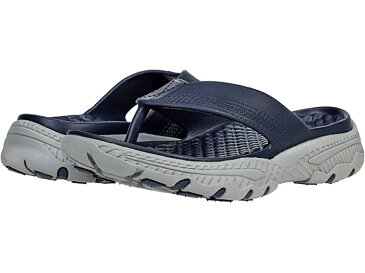 (取寄) スケッチャーズ メンズ フォーミーズ クレストン ウルトラ - アイランド コーヴ SKECHERS men Foamies Creston Ultra - Island Cove Navy/Gray