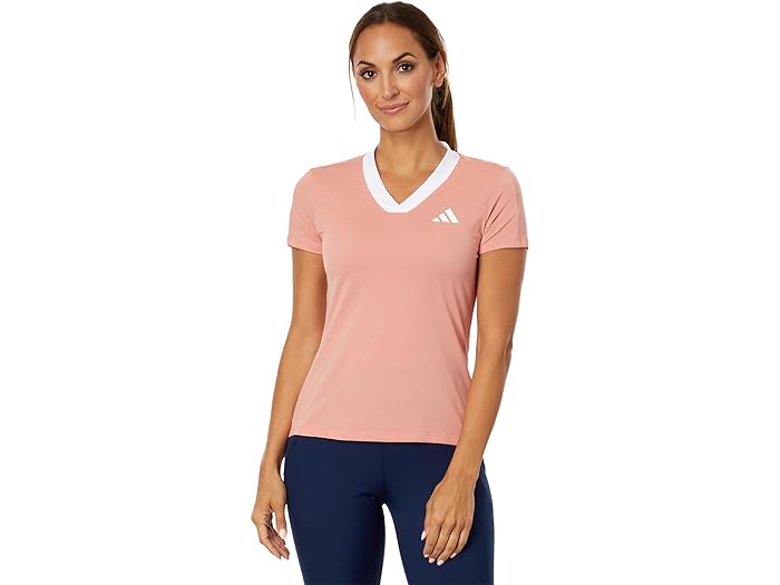 (取寄) アディダス ゴルフウェア レディース メイド ウィズ ネイチャー トップ adidas Golf women adidas Golf Made with Nature Top Wonder Clay