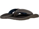 (取寄) オルカイ メンズ ホクア OluKai men Hokua Dark Wood/Dark Wood