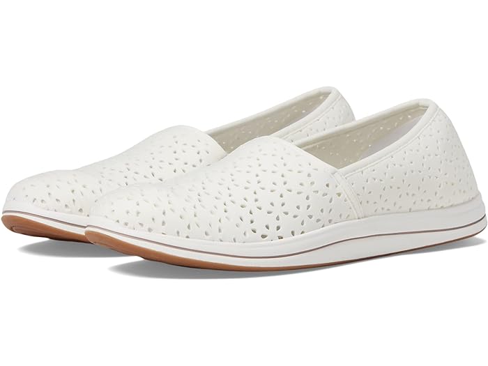 取寄 クラークス レディース シューズ 靴 ブリーズ エミリー Clarks women Breeze Emily White Synthetic