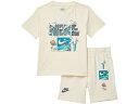 (取寄) ナイキ キッズ ボーイズ バイオスフィア T-シャツ アンド ショーツ セット (トドラー) Nike Kids boys Nike Kids Biosphere T-Shirt and Shorts Set (Toddler) Natural