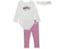 (取寄) ナイキ キッズ ガールズ スウォッシュ パーティー スリーピース セット (インファント) Nike Kids girls Nike Kids Swoosh Party Three-Piece Set (Infant) Elemental Pink