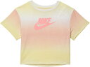 (取寄) ナイキ キッズ ガールズ アイコン グラジエント フューチュラ Tシャツ Nike Kids girls Nike Kids Icon Gradient Futura Tee (Little Kids) Sesame