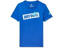 (取寄) ナイキ キッズ ボーイズ ジャスト ドゥ イット エンブロイダリー ティー (トドラー) Nike Kids boys Nike Kids Just Do It Embroidery Tee (Toddler) Game Royal