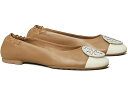 トリーバーチ (取寄) トリーバーチ レディース クレア キャップ トゥ バレエ Tory Burch women Tory Burch Claire Cap Toe Ballet Almond Flour/Light Cream/Silver