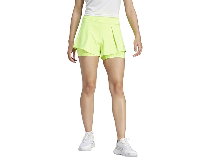 (取寄) アディダス レディース テニス マッチ ショーツ adidas women adidas Tennis Match Shorts Lucid Lemon