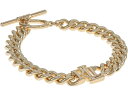 (取寄) ローレン ラルフローレン レディース カーブ チェイン トグル ブレスレット LAUREN Ralph Lauren women LAUREN Ralph Lauren Curb Chain Toggle Bracelet Gold