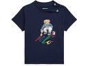 () t[ LbY {[CY | xA[ Rbg W[W TVc (Ct@g) Polo Ralph Lauren Kids boys Polo Bear Cotton Jersey Tee (Infant) Newport Navy Shop Bear