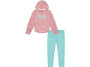 (取寄) アンダーアーマー キッズ ガールズ レオパード ノー プリント ブーディ セット (トドラー) Under Armour Kids girls Under Armour Kids Leopard No Print Hoodie Set (Toddler) Pink Shock