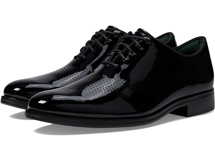 (取寄) コールハーン メンズ ワシントン グランド レーザー ウイング オックスフォード Cole Haan men Cole Haan Washington Grand Laser Wing Oxford Black Patent