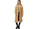 (取寄) アヴェックレフィー レディース コート ミックスド メディア フーデット Avec Les Filles women Avec Les Filles Coat Mixed Media Hooded Camel