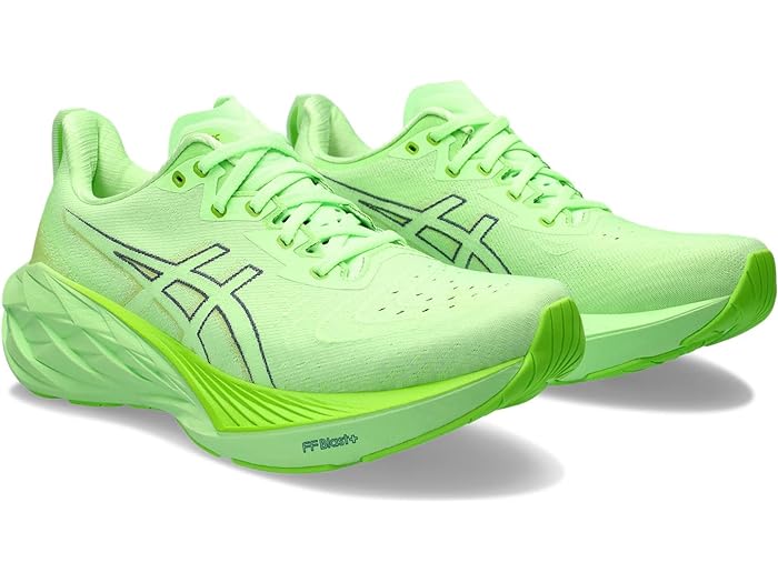 () å  Υ֥饹 4 ASICS men ASICS Novablast 4 Illuminate Green/Lime Burst