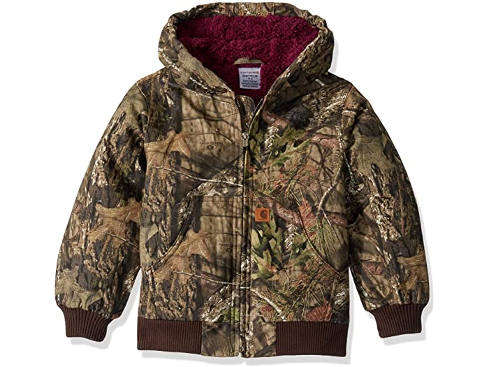 (取寄)カーハートガールズフランネルラインジャケットコートCarharttGirlsFlannelLinedJacketCoatMossyOakCamo