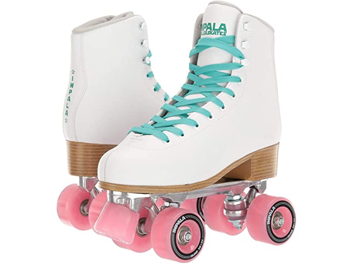 () ѥ 顼 륺 ѥ å  (ӥå å/) Impala Rollerskates girls Impala Quad Skate (Big Kid/Adult) White