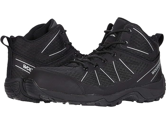 () E@ Y A}[Xg  J[{}bNX [N u[c Wolverine men Wolverine Amherst II CarbonMAX Work Boot Black