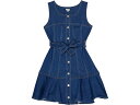 (取寄) ハビチュアル ガール ガールズ スナップ フロント フリル ドレス (ビッグ キッズ) HABITUAL girl girls HABITUAL girl Snap Front Flounce Dress (Big Kids) Medium Stone