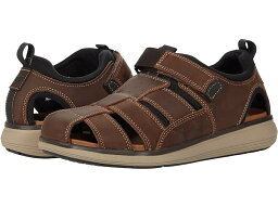 (取寄) フローシャイム メンズ ベンチャー フィッシャーマン サンダル Florsheim men Florsheim Venture Fisherman Sandal Brown Crazy Horse