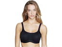 (取寄) ドミニク レディース ゾエ プロ マキシマム サポート スポーツ ブラ Dominique women Dominique Zoe Pro Maximum Support Sports Bra Black