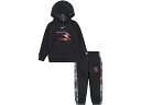 (取寄) ナイキ3ブランドキッズ ボーイズ サーマ プルオーバー セット (トドラー) Nike 3BRAND Kids boys Nike 3BRAND Kids Therma Pullover Set (Toddler) Black