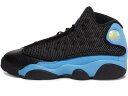 () W[_LbY LbY W[_ 13 g (g Lbh) Jordan Kids kids Jordan Kids Jordan 13 Retro (Little Kid) Black/University Blue/White