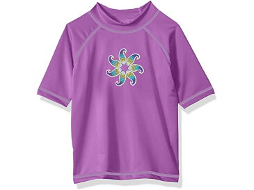 (取寄) カヌ サーフ ガールズ ジェイド Upf 50+ サン プロテクティブ ラッシュガード スイム シャツ (トドラー) Kanu Surf girls Jade UPF 50+ Sun Protective Rashguard Swim Shirt (Toddler) Sundance Purple