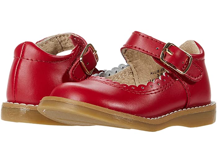 (取寄) フットメイト ガールズ アリー (インファント/トドラー/リトル キッド) FootMates girls Allie (Infant/Toddler/Little Kid) Apple Red