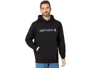 (取寄) カーハート メンズ シグニチャー ロゴ ミッドウエイト スウェットシャツ Carhartt men Carhartt Signature Logo Midweight Sweatshirt Black/Gray