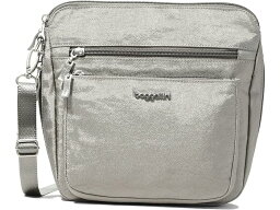 (取寄) バッガリーニ レディース エクスパンダブル モダン ポケット クロスボディ Baggallini women Baggallini Expandable Modern Pocket Crossbody Sterling Shimmer