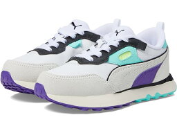 (取寄) プーマ キッズ キッズ ライダー FV スプリング ブレーク (リトル キッド) PUMA Kids kids PUMA Kids Rider FV Spring Break (Little Kid) PUMA White/Flat Dark Gray/Electric Peppermint