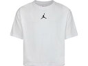 () W[_LbY K[Y W[_ GbZV TVc Jordan Kids girls Jordan Kids Jordan Essentials Tee (Little Kids/Big Kids) White